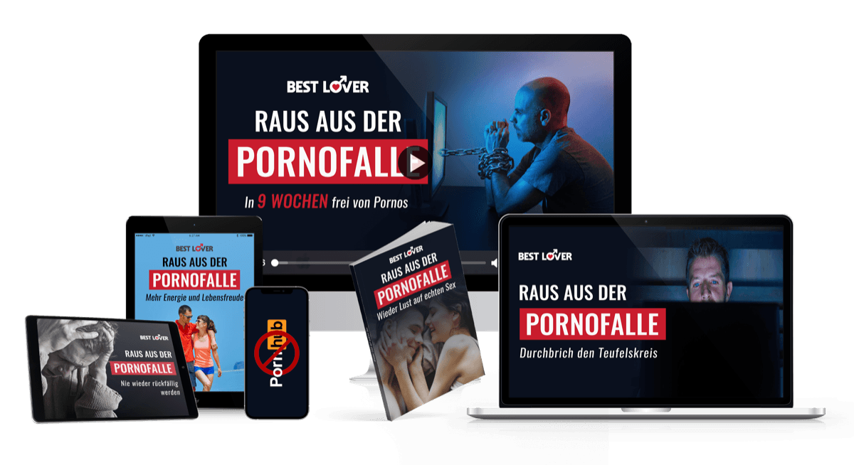 Mockup zum Kurs Raus aus der Pornofalle